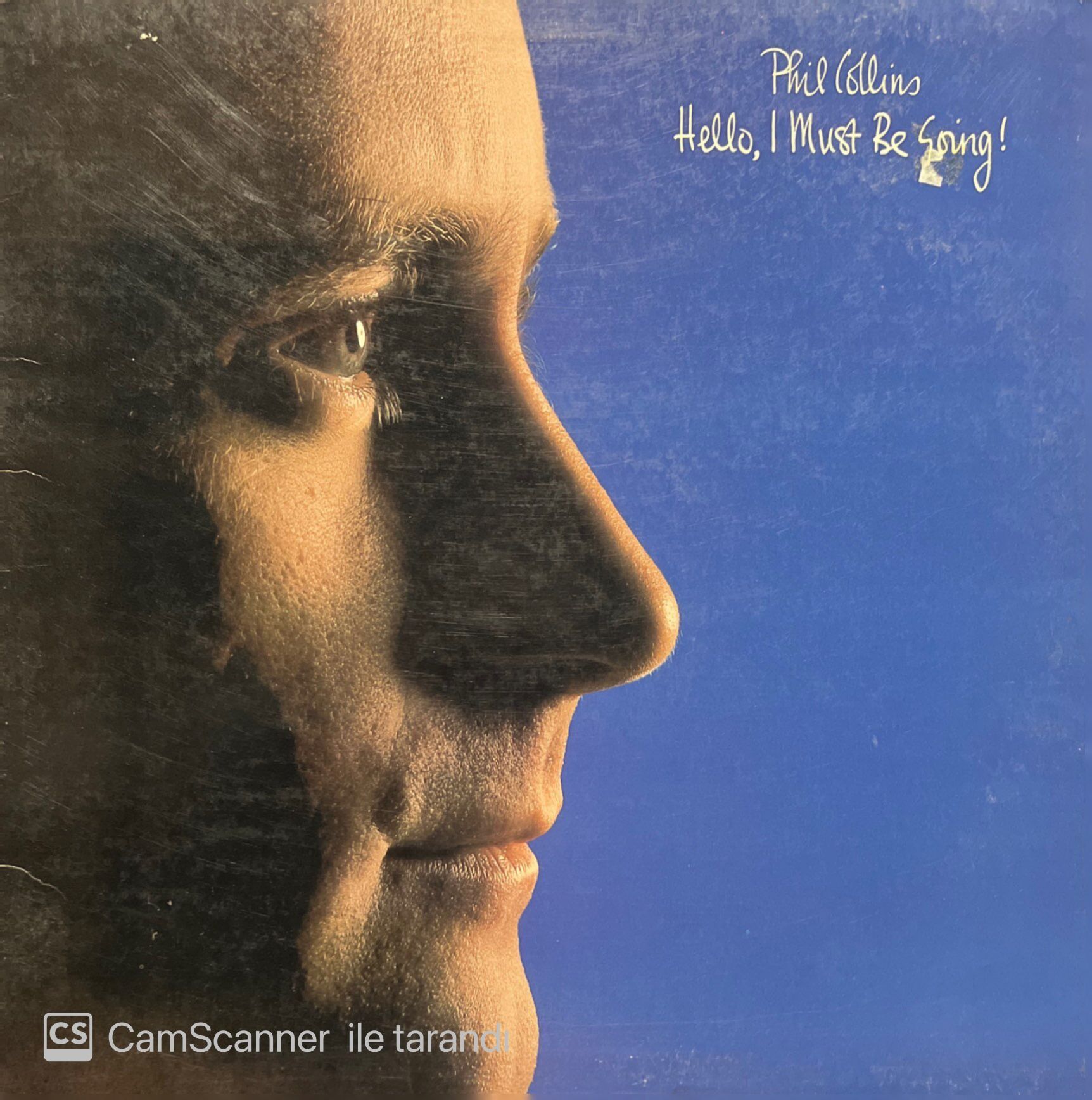 Phil Collins Hello I Must Be Going LP Plak