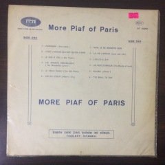 Edith Piaf More Piaf Of Paris LP Plak