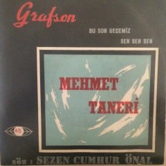 Mehmet Taneri Bu Son Gecemiz 45lik Plak