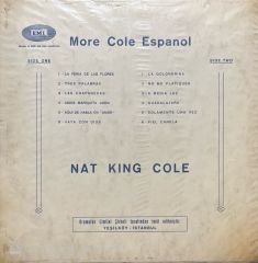 Nat King Cole More Cole Espanol LP Plak