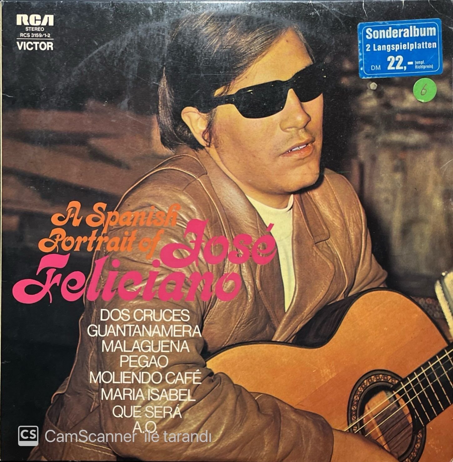 Jose Feliciano A Spanish Portrait Of LP Plak