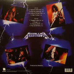 Metallica Ride The Lightning LP Plak