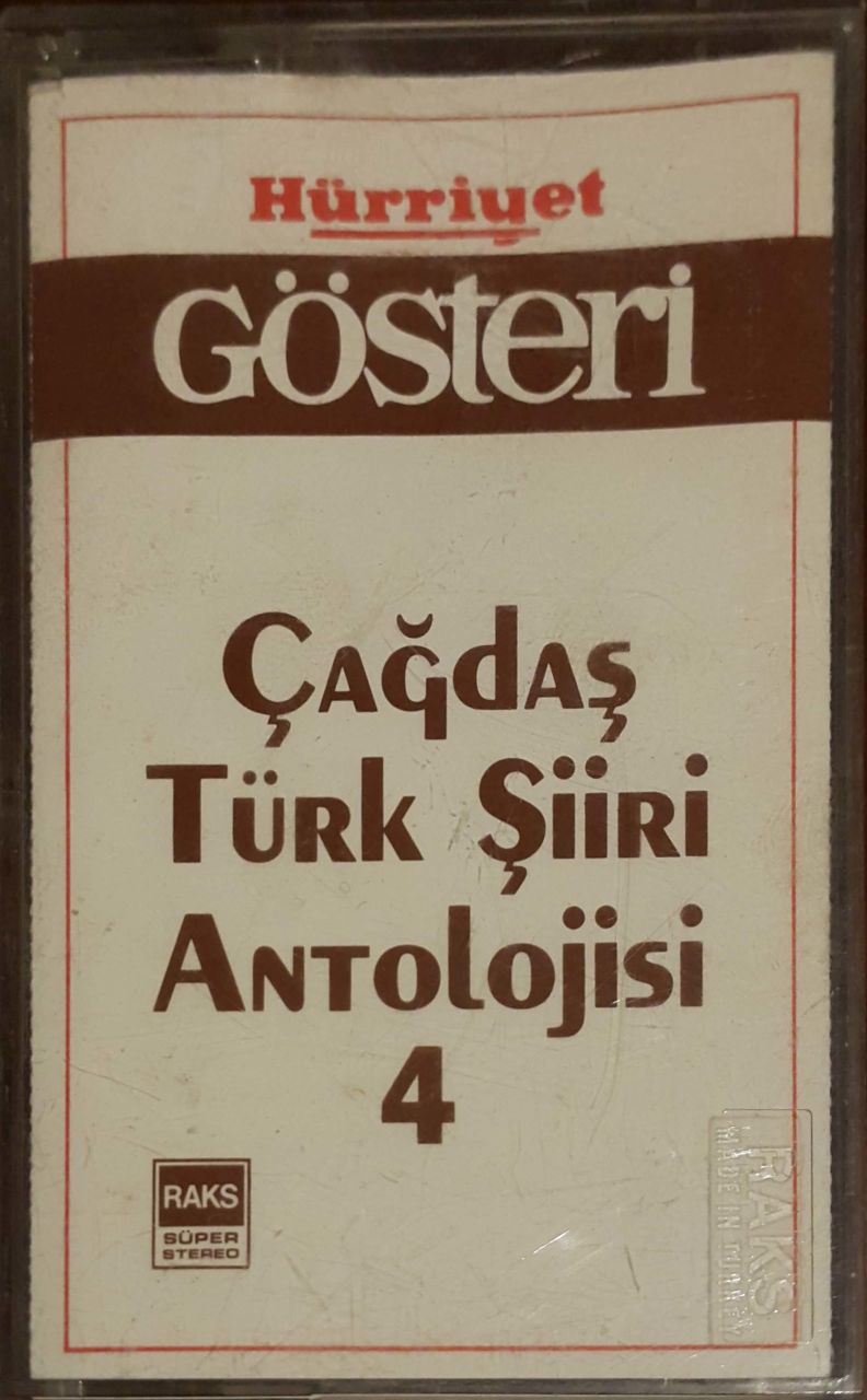 Çağdaş Türk Şiiri Antolojisi 4 Kaset