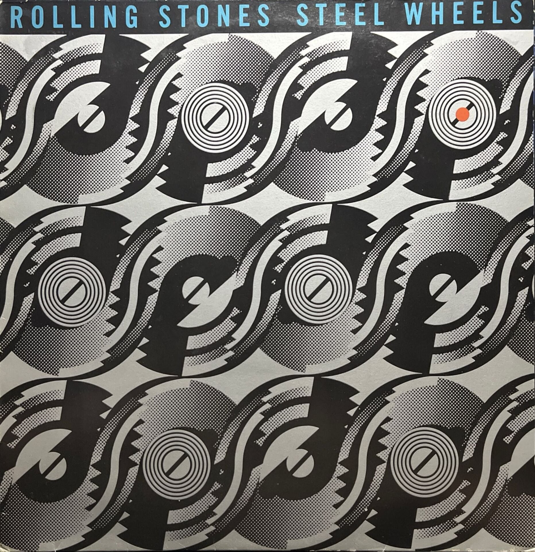 Rolling Stones Steel Wheels LP Plak