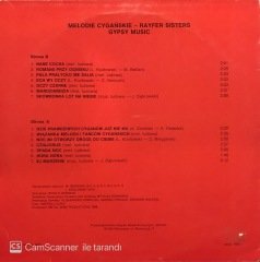 Rayfer Sisters Gypsy Music LP Plak