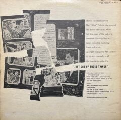 Nat King Cole Just One Of Those Things LP Plak