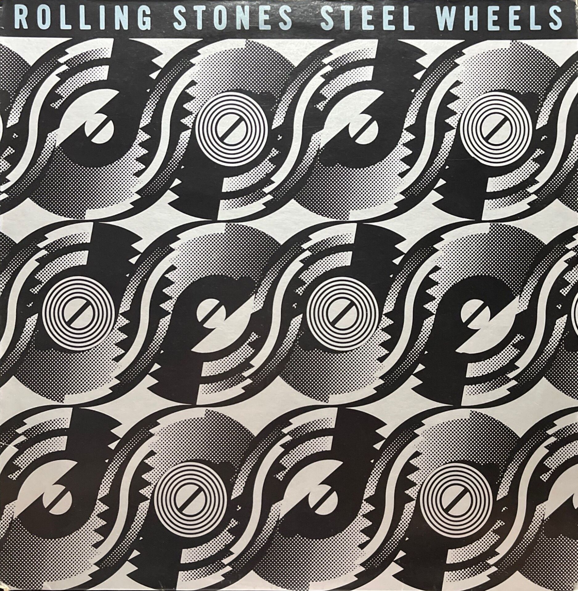 Rolling Stones Steel Wheels LP Plak