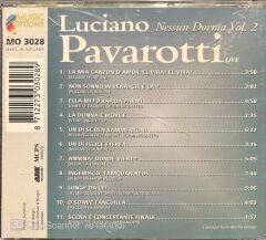 Luciano Pavarotti Nessun Dorma Vol.2 CD