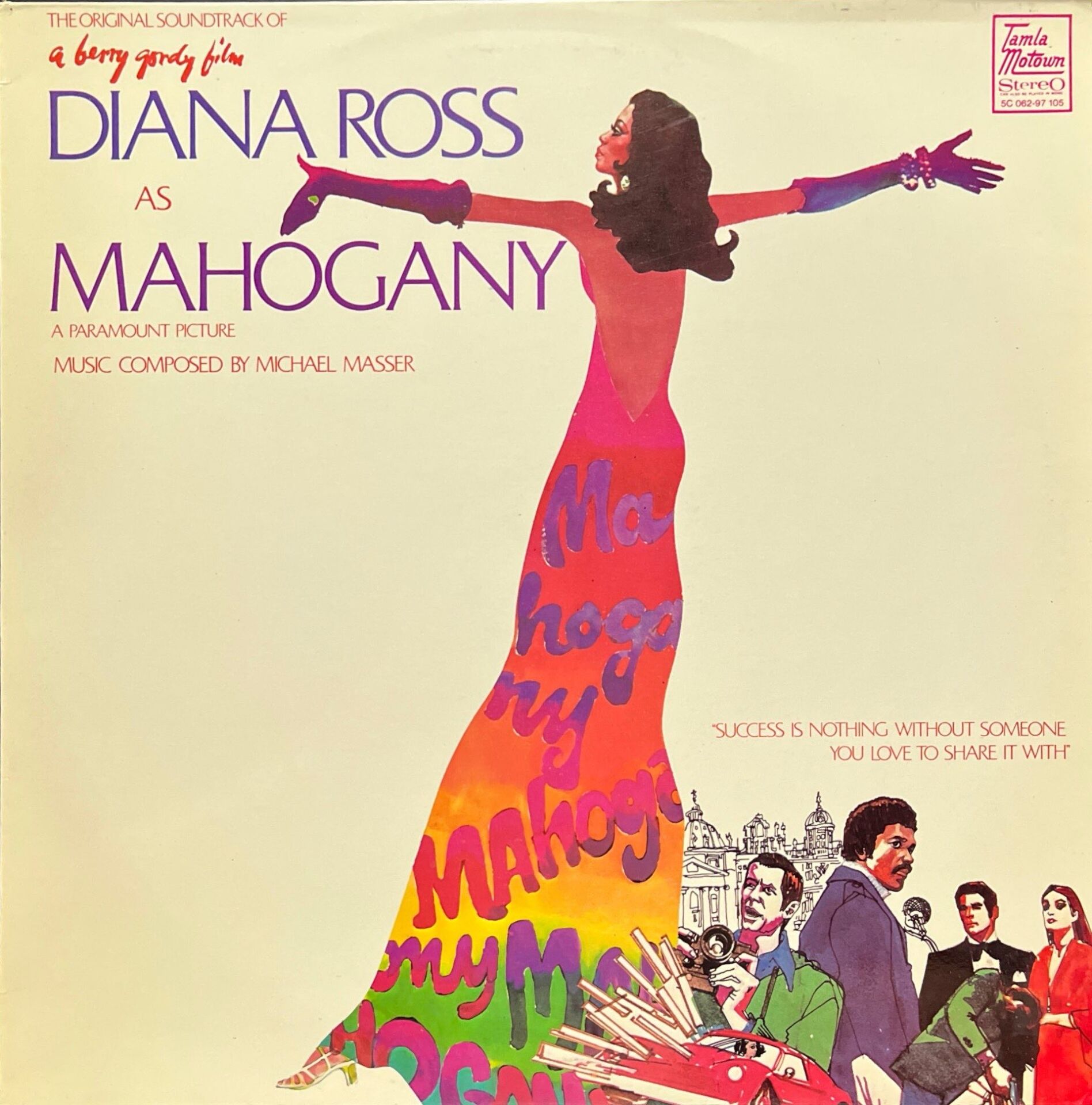 Diana Ross As Mahogany LP Plak
