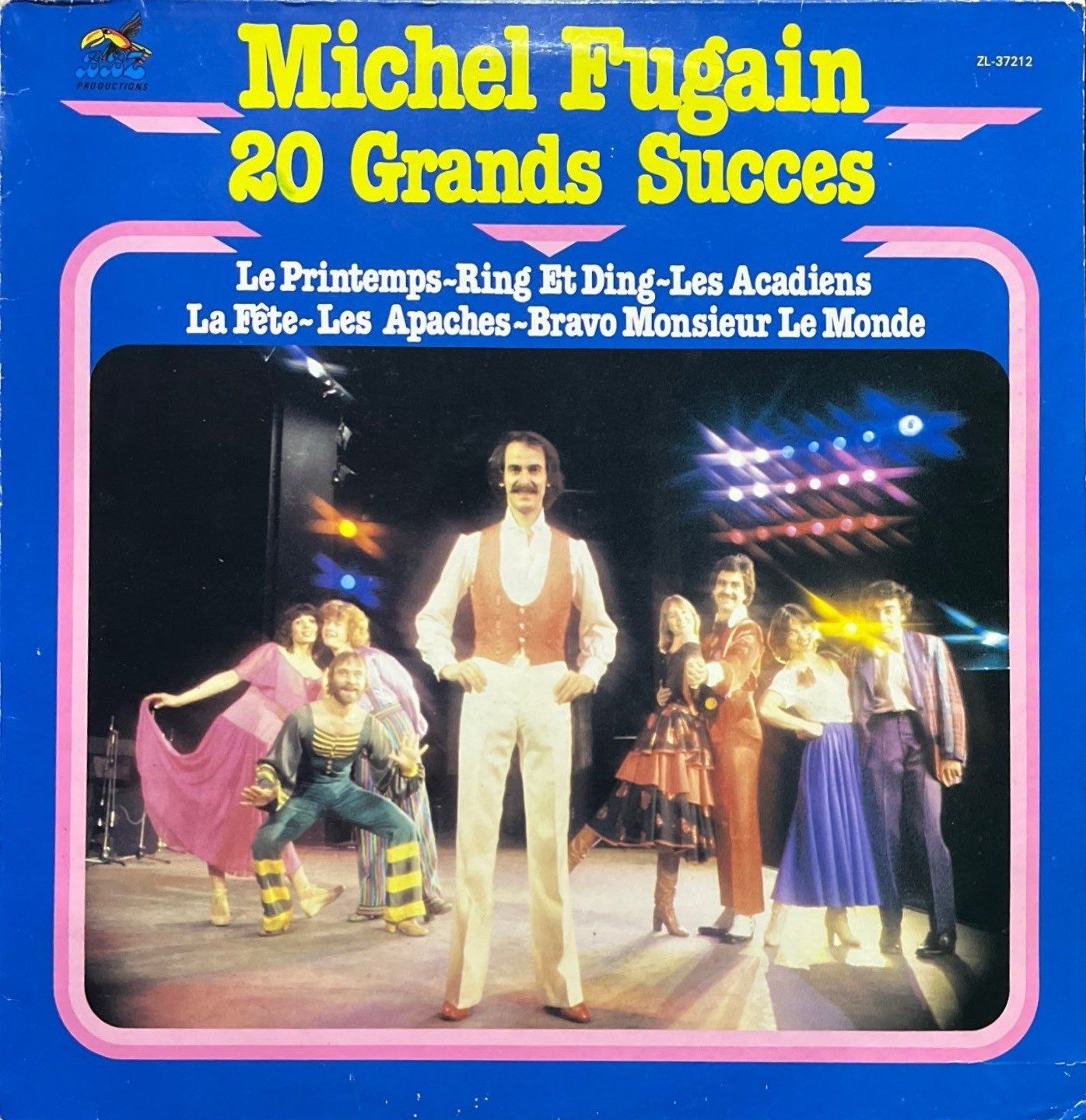 Michel Fugain 20 Grands Succes LP Plak