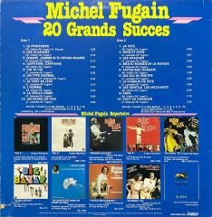 Michel Fugain 20 Grands Succes LP Plak