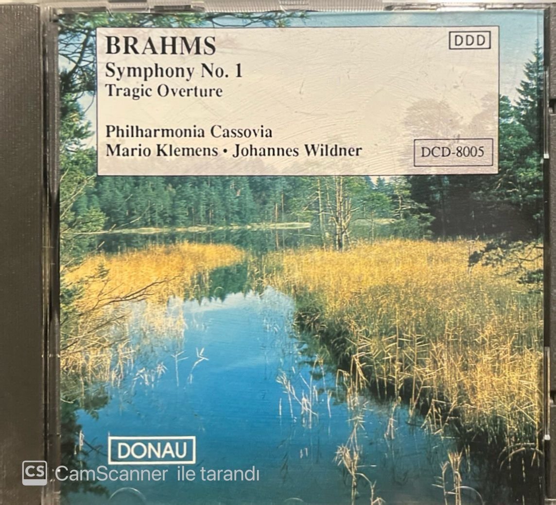 Brahms Symphony No.1 CD