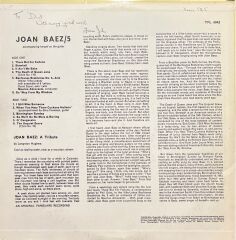 Joan Baez / 5 LP Plak