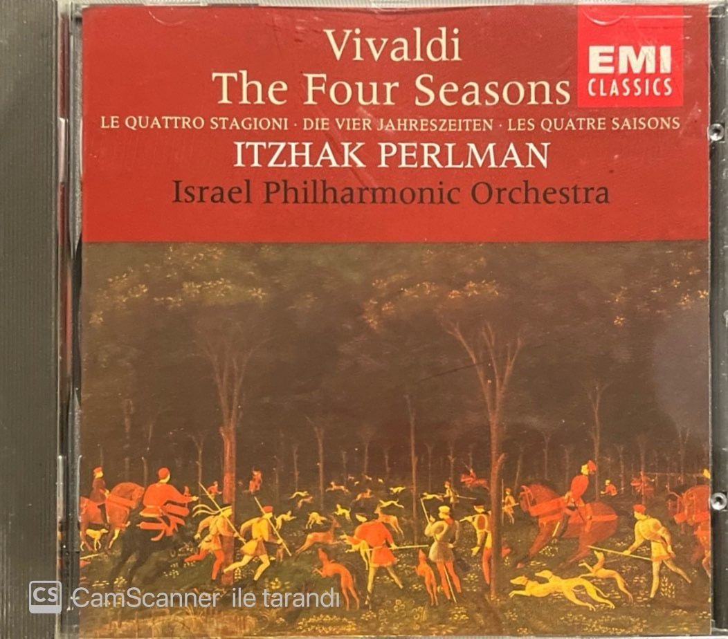 Vivaldi The Four Seasons Itzhak Perlman Classical CD