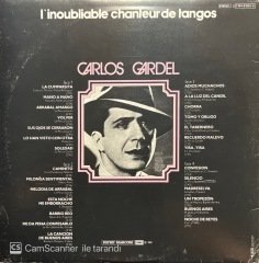 Carlos Gardel L'inoubliable Chanteur De Tangos Double LP Plak