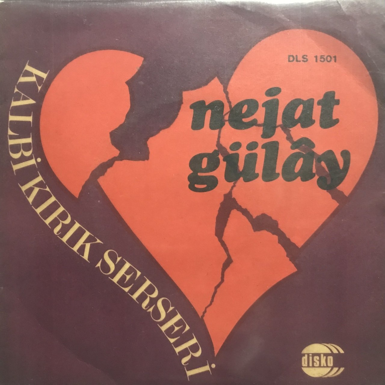 Nejat Gülay Kalbi Kırık Serseri 45lik Plak