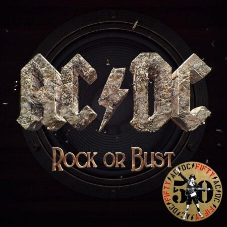 Ac Dc Rock or Bust (50th Anniversary - Limited Edition - Gold Vinyl) Lp Plak