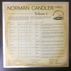 Norman Candler BBC Radioplay Music LP Plak