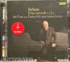 Beethoven Piano Concertos 1, 3 & 4 Classic Double CD