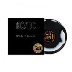 Ac Dc Back in Black (50th Anniversary - Black & White Swirl Vinyl) Lp Plak