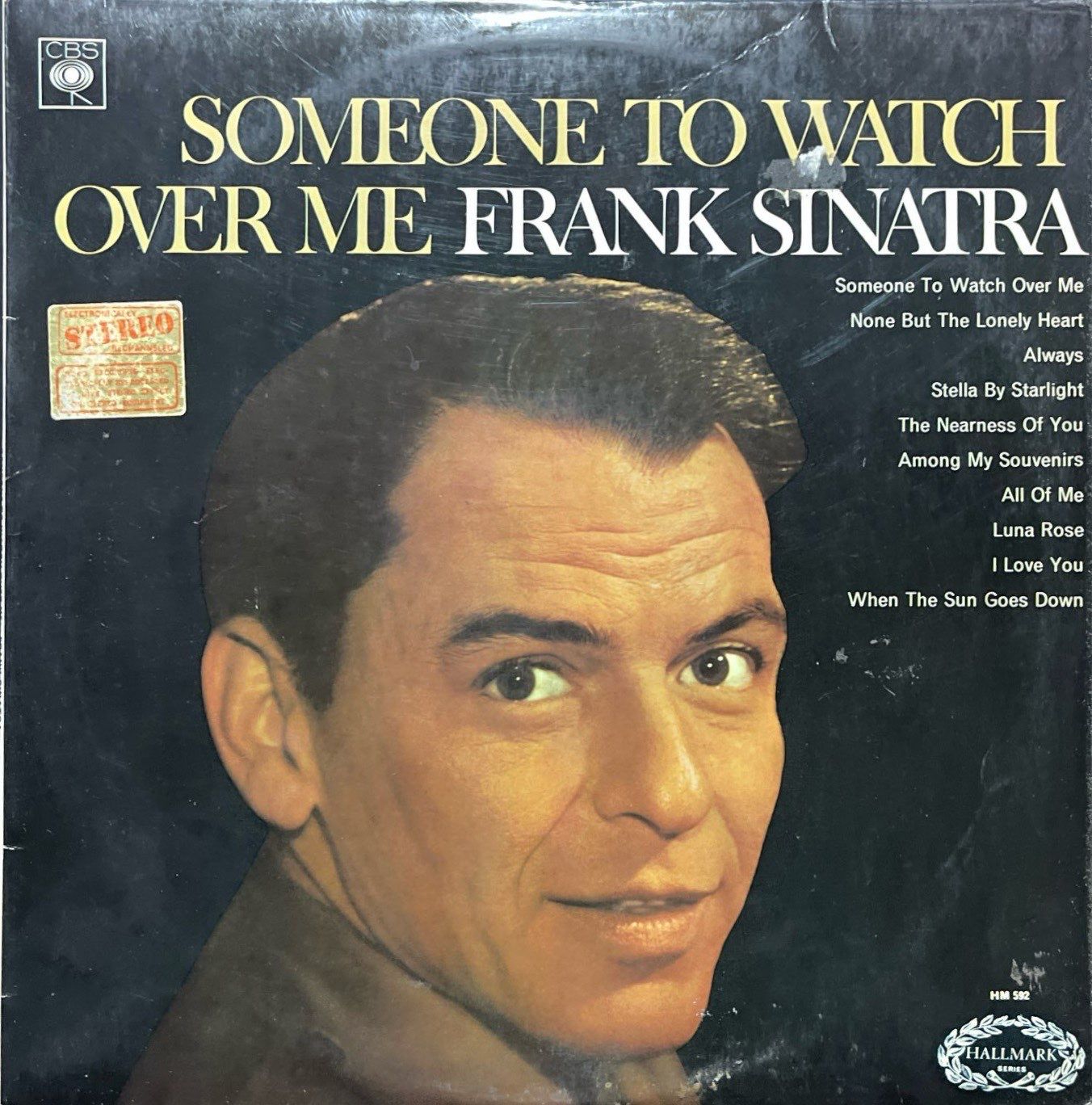 Frank Sinatra Someone To Watch Over Me LP Plak