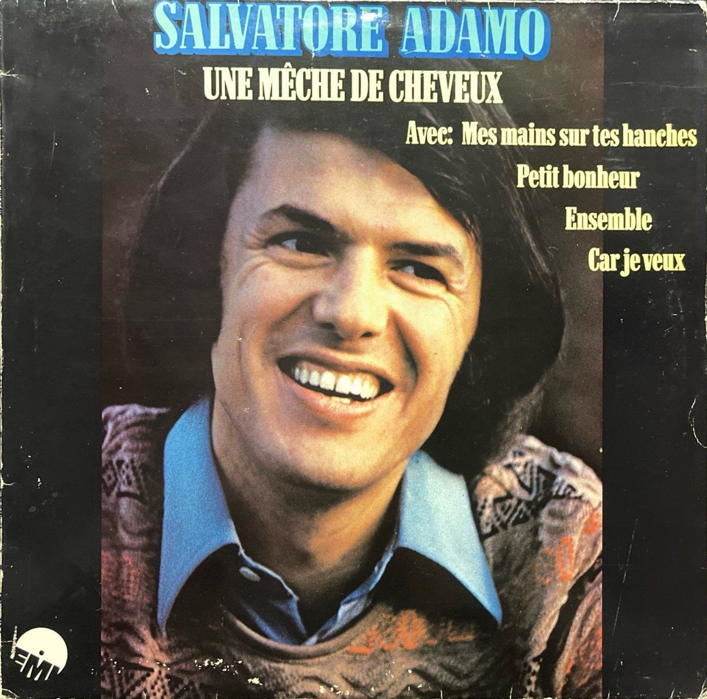 Salvatore Adamo Une Meche De Cheveux LP Plak