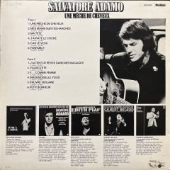 Salvatore Adamo Une Meche De Cheveux LP Plak