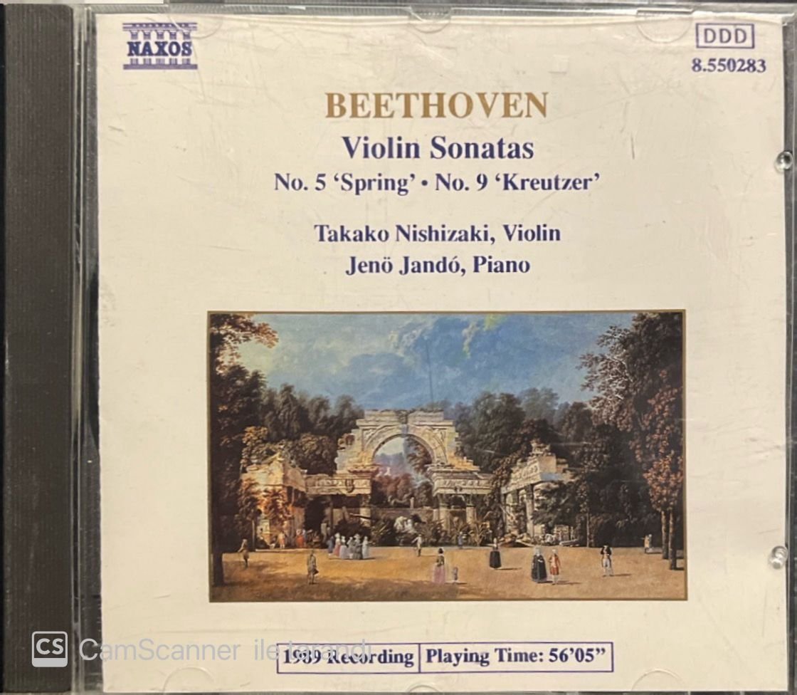 Beethoven Violin Sonatas Classic CD
