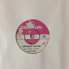 Ayla Akın Gidiyorum Sevgilim 45lik Plak