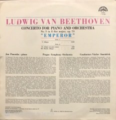 Beethoven Piano Concerto Emperor LP Klasik Plak