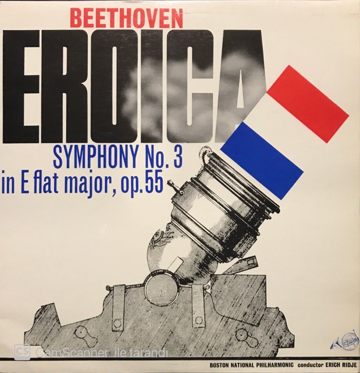 Beethoven Eroica Symphony No. 3 LP Klasik Plak
