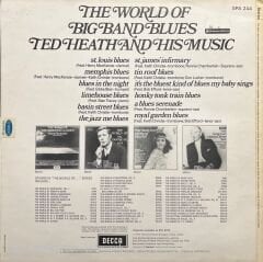 Ted Heath And His Music The World Of Big Band Blues LP Plak