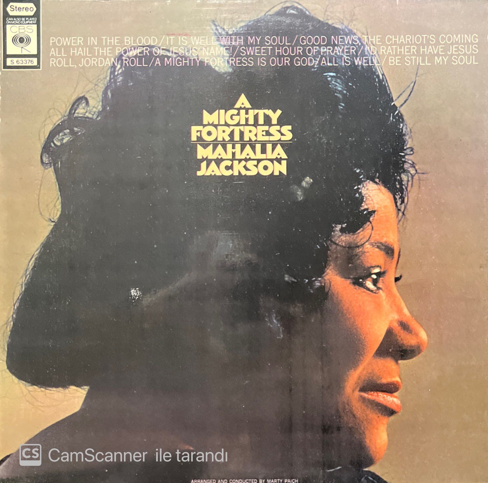 Mahalia Jackson A Mighty Fortress LP Plak