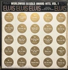Elvis Presley Worldwide 50 Gold Award Hits Vol.1 4 LP Box Set Plak