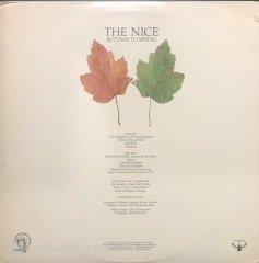 The Nice Autumn To Spring LP Plak