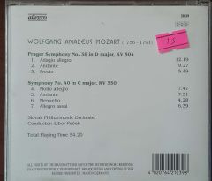 W.A.Mozart CD