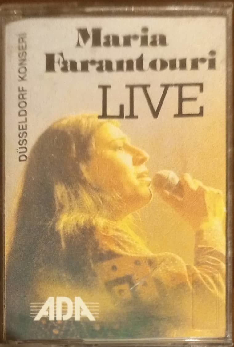 Maria Farantouri Live Kaset