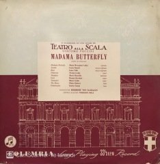 Giacomo Puccini Madama Butterfly 3 Plak LP Klasik Plak