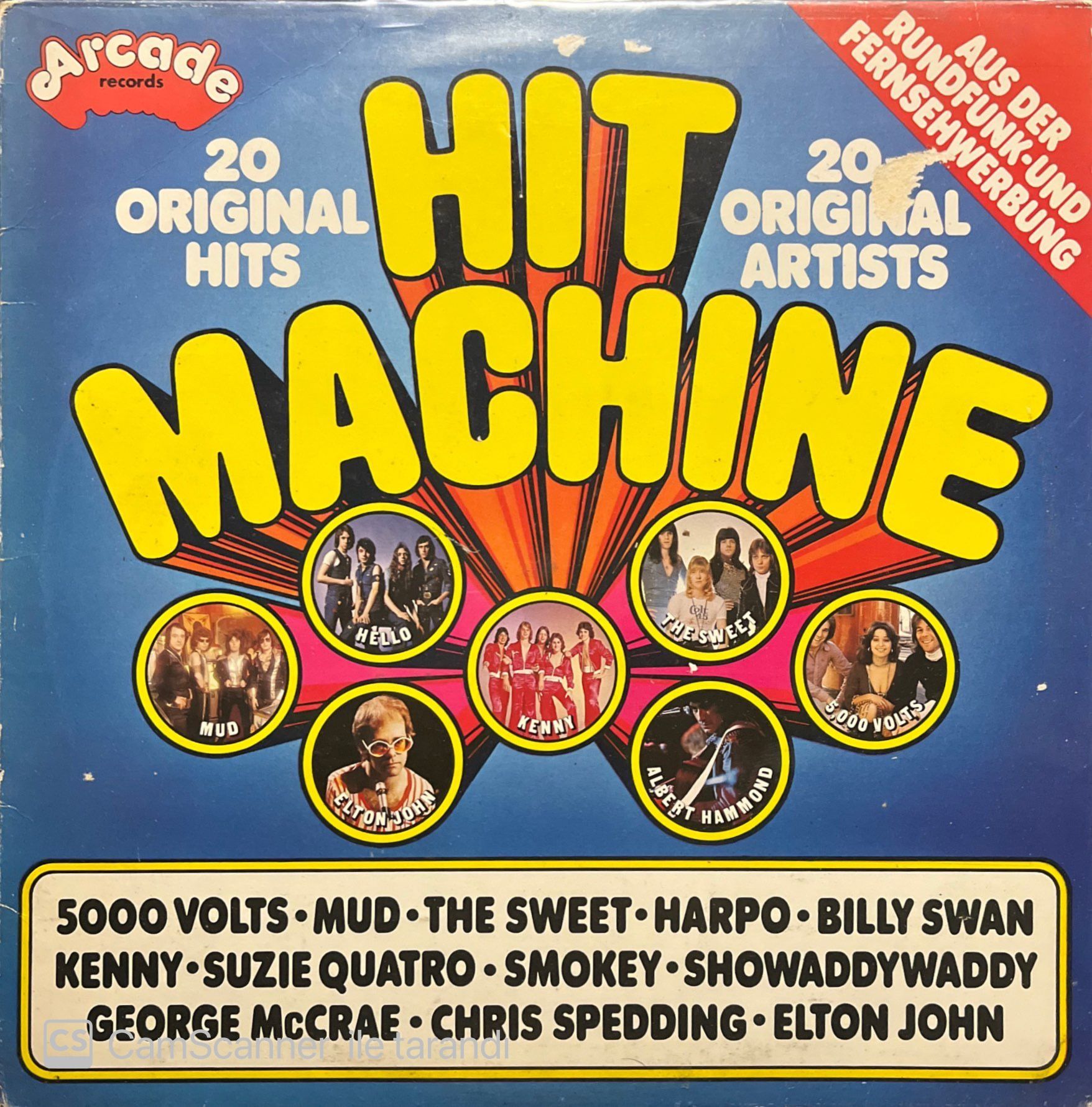 Hit Machine 20 Greatest Hits LP Plak