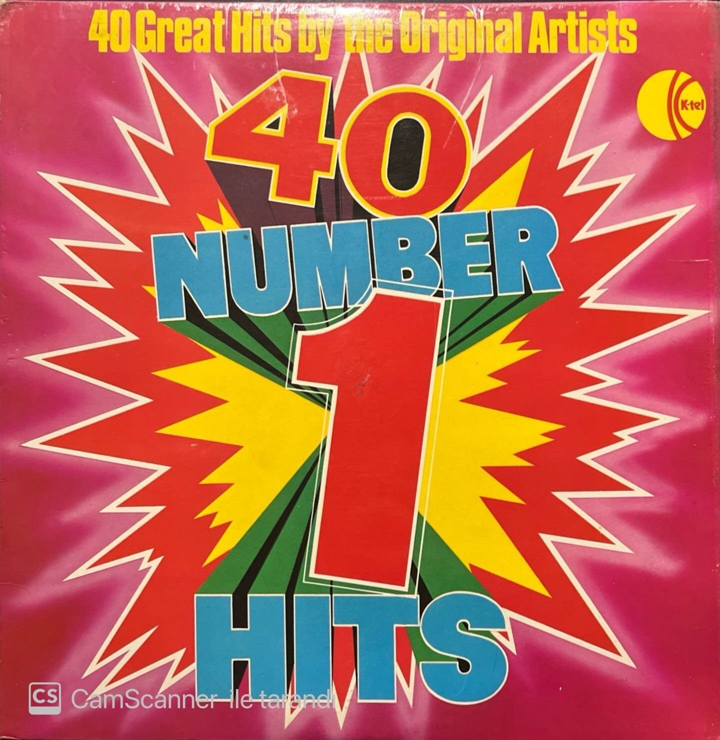 40 Number One Hits Double LP Plak