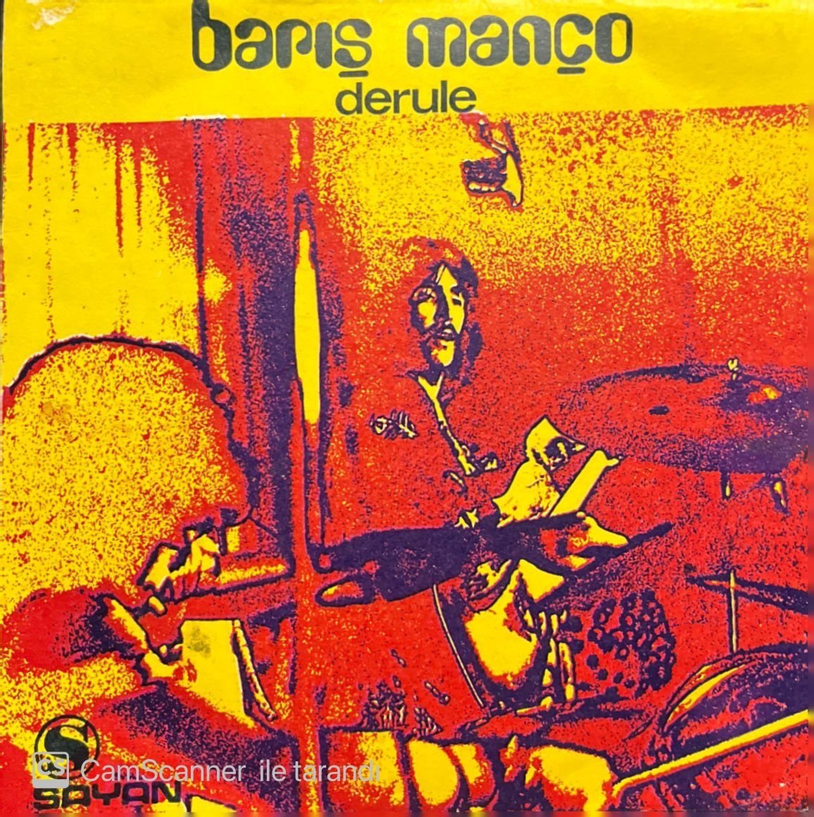 Barış Manço Derule 45lik Plak