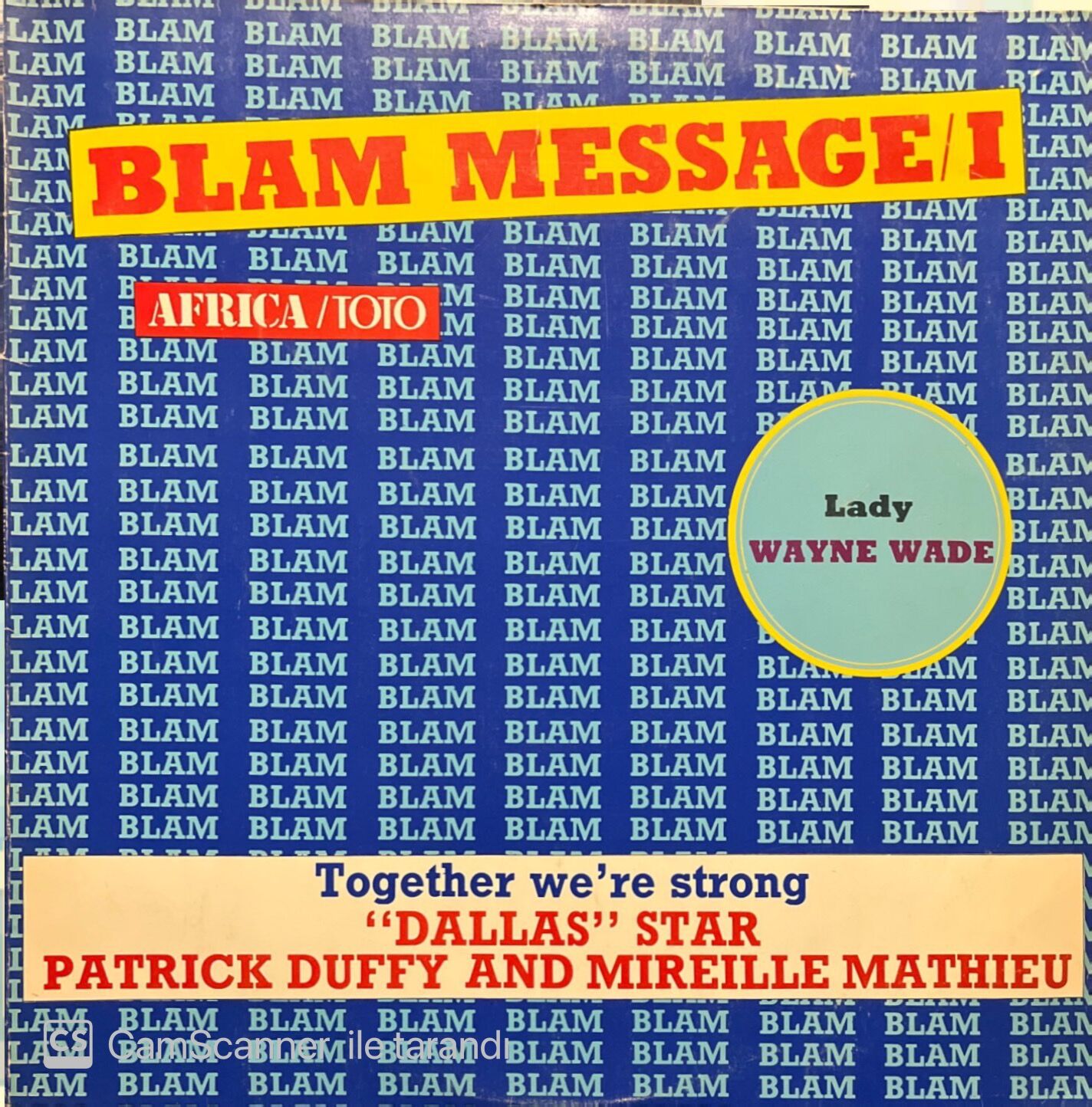 Blam Message I Dallas LP Plak