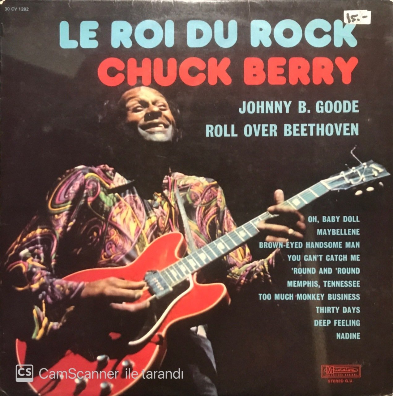 Chuck Berry Le Roi Du Rock LP Plak