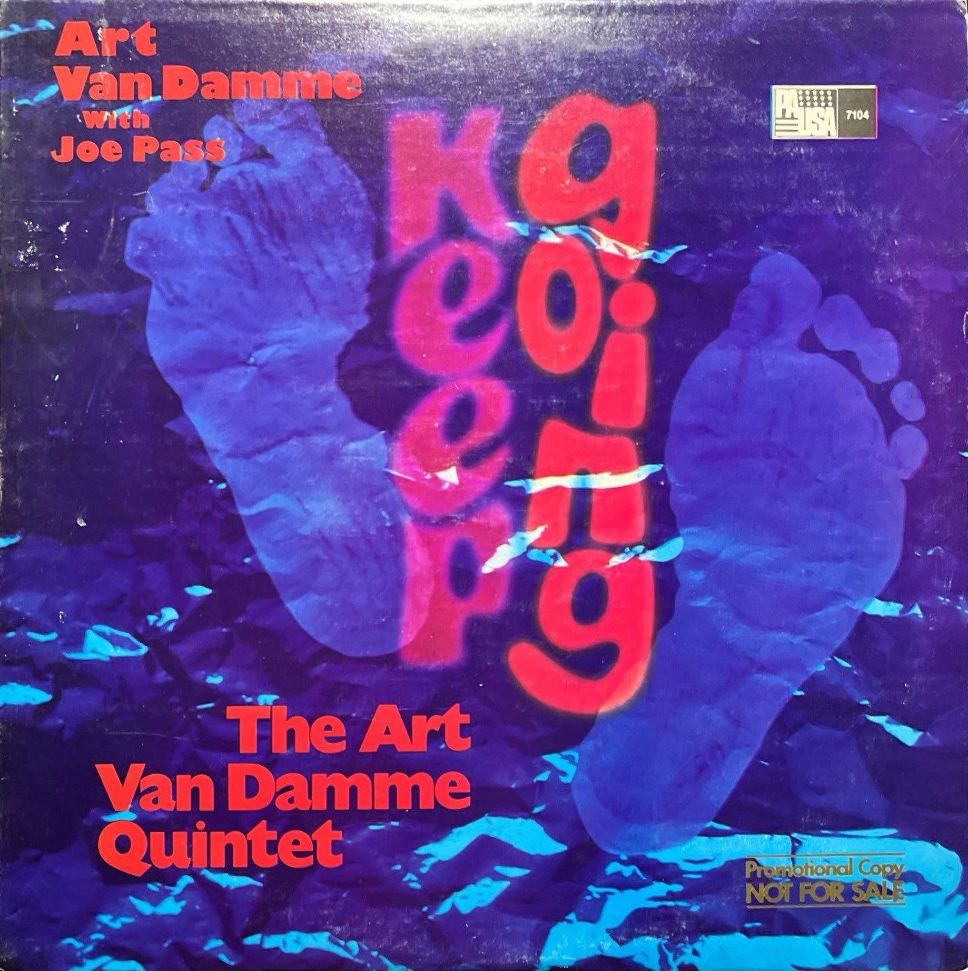 The Art Van Damme Quintet Promo Baskı LP Plak