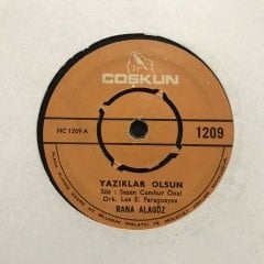 Rana Alagöz Yazıklar Olsun 45lik Plak