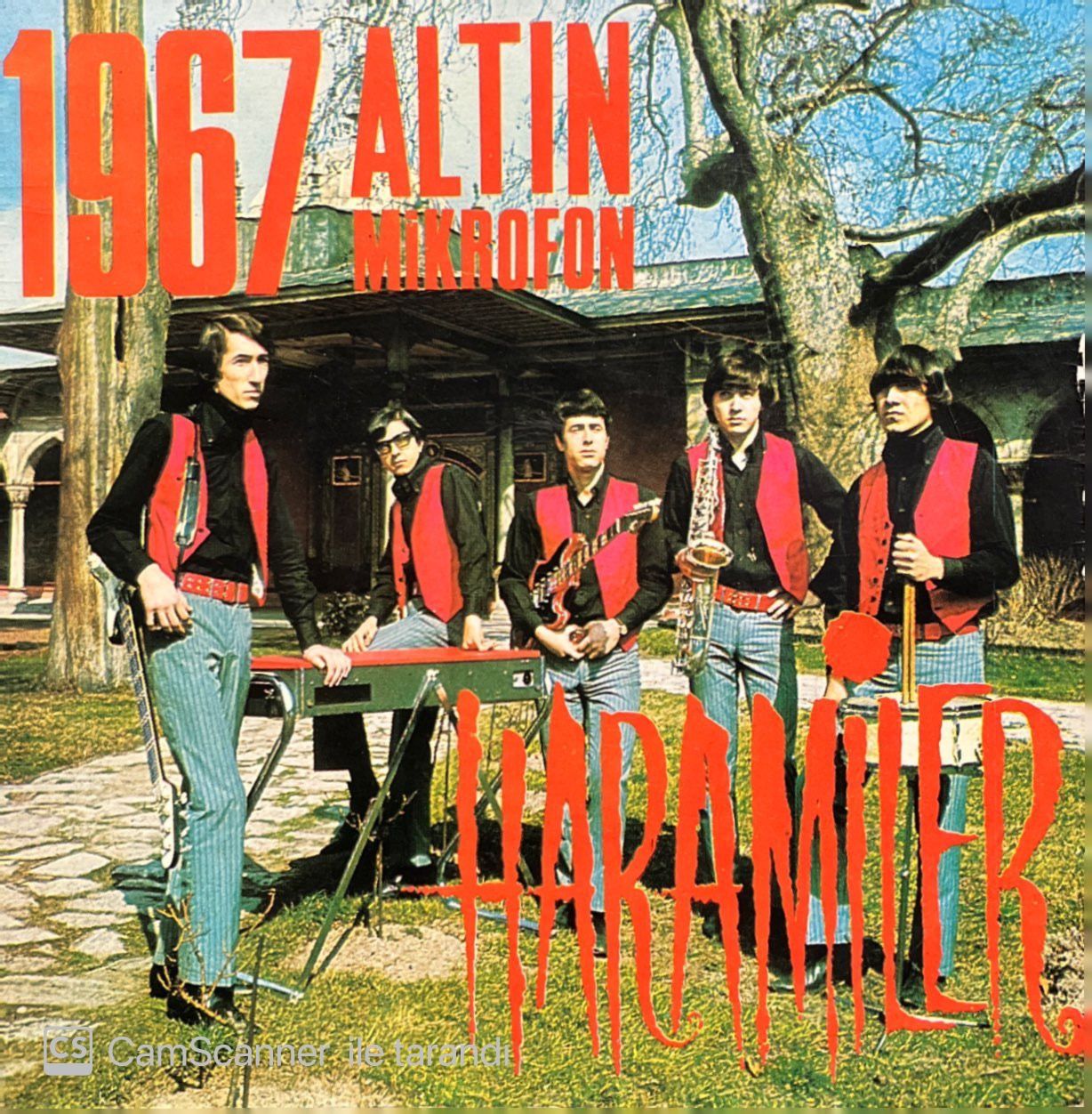 1967 Altın Mikrofon Haramiler Adanalı 45lik Plak