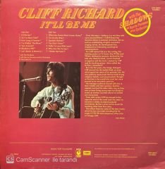 Cliff Richard It'll Be Me LP Plak