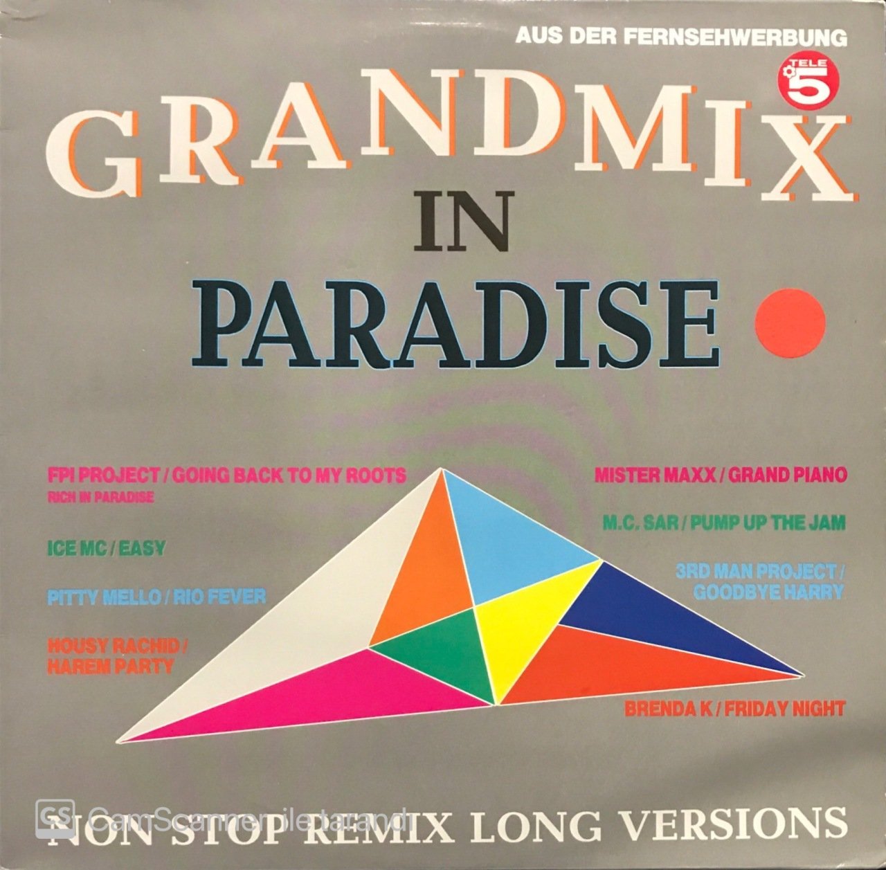 Grandmix In Paradise LP Plak