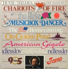 Movie Themes Eric Robertson LP Plak