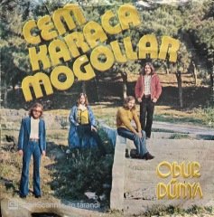 Cem Karaca Obur Dünya 45lik plak